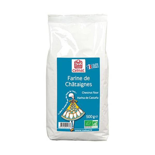 HARINA DE CASTAÑAS CELNAT BIO AB 500g