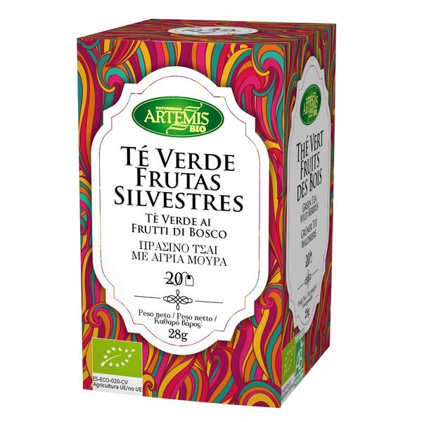 TE VERDE FRUTAS SILVESTRES BIO 28GR. 20 BOLSAS (ARTEMIS)