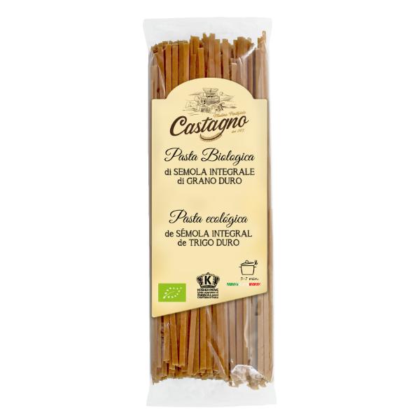 TALLARINES DE TRIGO INTEGRAL BIO 500GR (CASTAGNO)