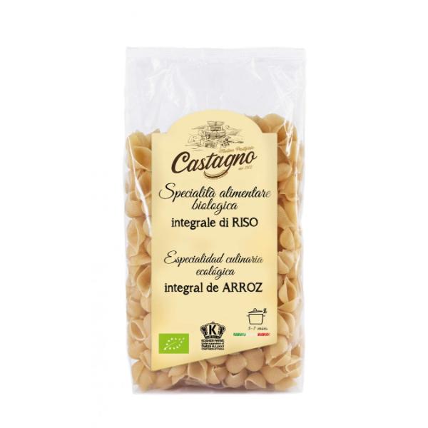 CONCHAS DE ARROZ INTEGRAL  BIO 500GR (CASTAGNO)