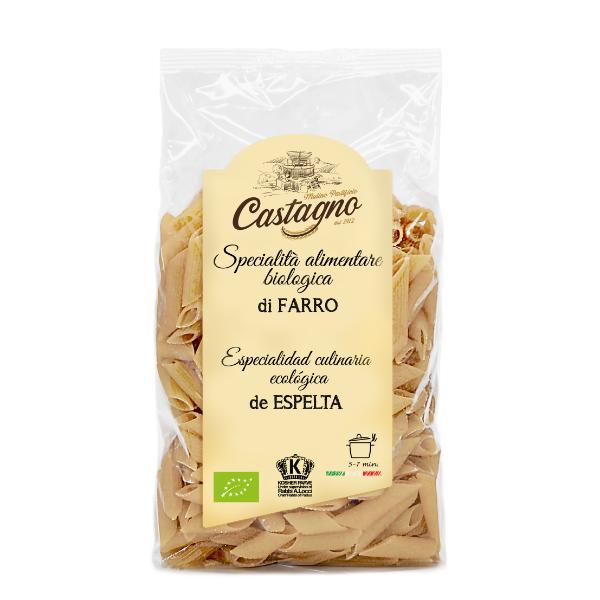 MACARRONES DE ESPELTA BLANCA BIO 500GR (CASTAGNO)