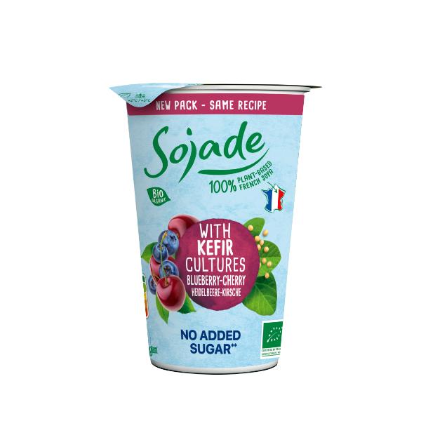 KEFIR SOJA ARANDANO CEREZA BIO 250G (SOJADE)