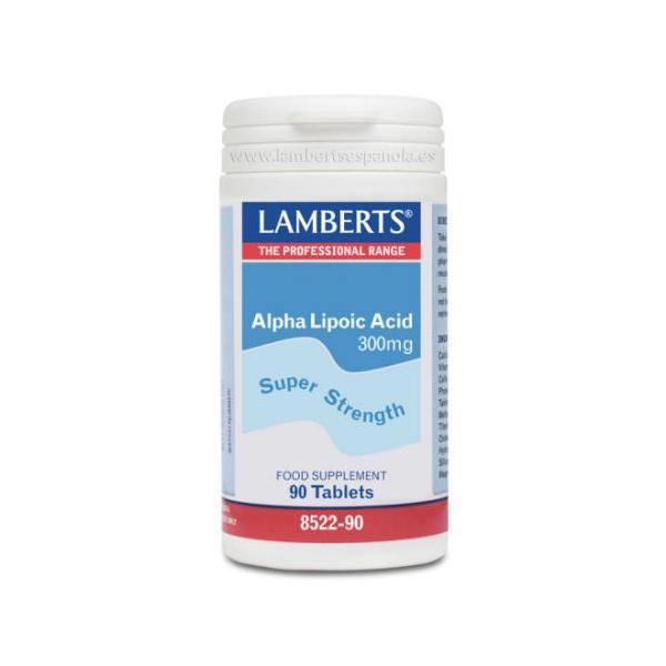 ACIDO ALPHA LIPOICO 90TAB.300 MG. (LAMBERTS)