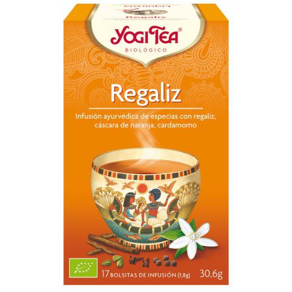 YOGI TEA REGALIZ BIO 17 BOLSAS 30,6GR