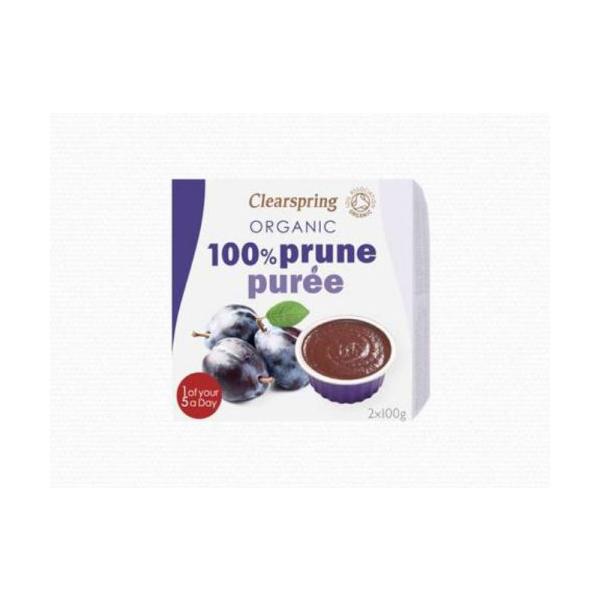 POSTRE CIRUELA BIO 2x100 GR. (CLEARSP.)