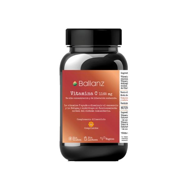 VITAMINA C 1165 MG 60 CAPSULAS (BALLANZ)