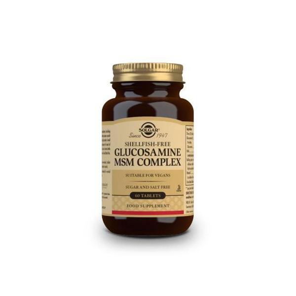 GLUCOSAMINA MSM COMPLEX 60 COMP. (SOLGAR)