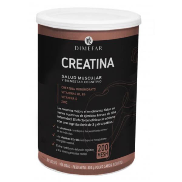 CREATINA EN POLVO 300GR (DIMEFAR)