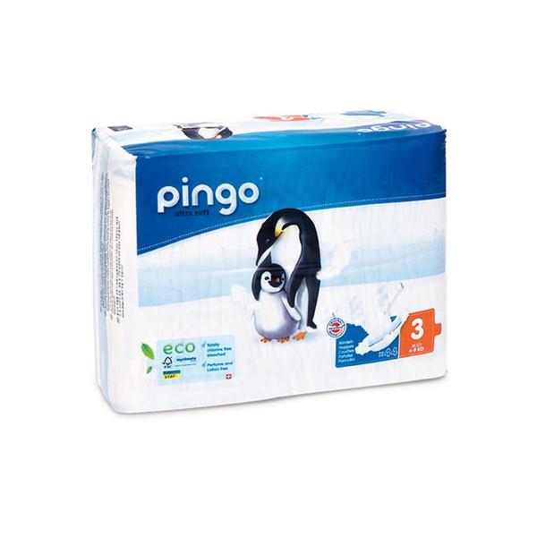 PAÑALES T3 4-9KG BIO 44UDS (PINGO)