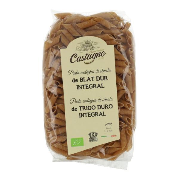 MACARRONES DE TRIGO INTEGRAL BIO 500GR (CASTAGNO)