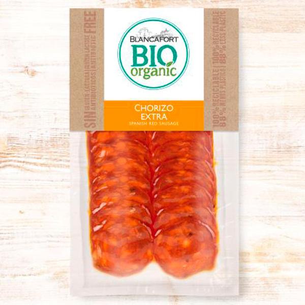 CHORIZO BIO SIN GLUTEN NI LACTOSA 80GR BLANCAFORT