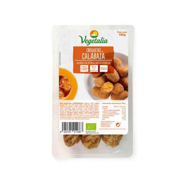 CROQUETAS CALABAZA BIO CCPAE 180GR. (VEG)