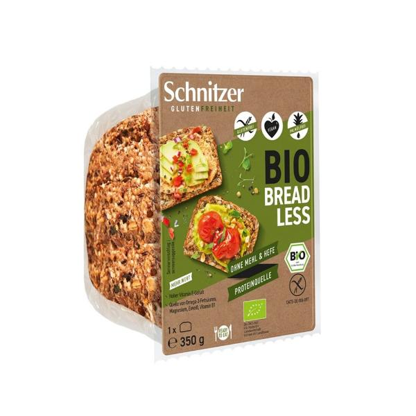 PAN BREAD LESS SIN GLUTEN BIO 350G (SCHNITZER)