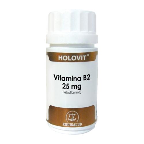 HOLOVIT VITAMINA B2 (25 MG) 50 CAPS.