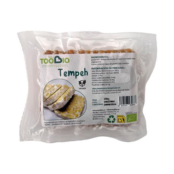 TEMPE DE GARBANZO FRESCO BIO 250GR (TOO BIO)