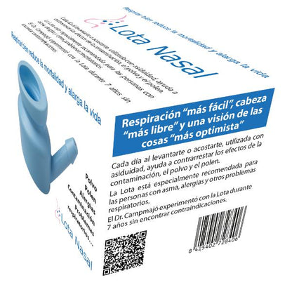 LOTA NASAL PLASTICO (EN CAJA)