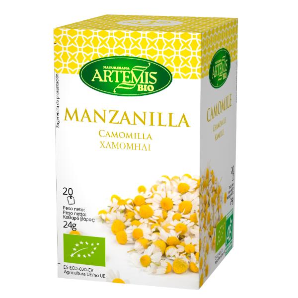 INFUSION MANZANILLA BIO 24GR 20 BOLSAS (ARTEMIS)