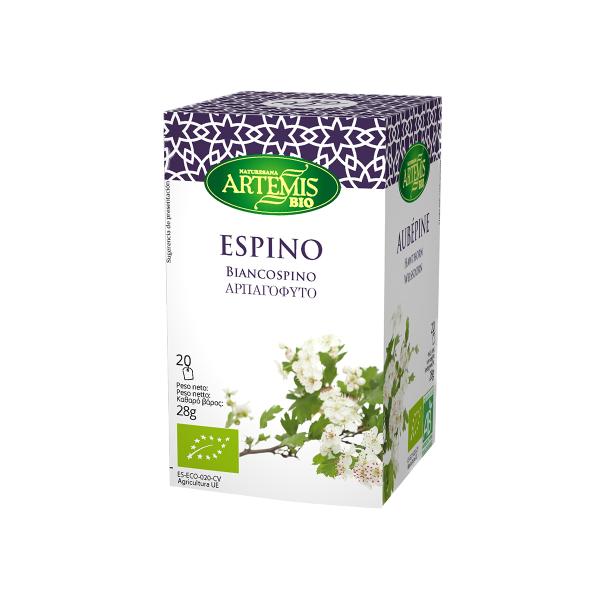 INFUSION ESPINO BLANCO BIO 28GR 20 BOLSAS (ARTEMIS)