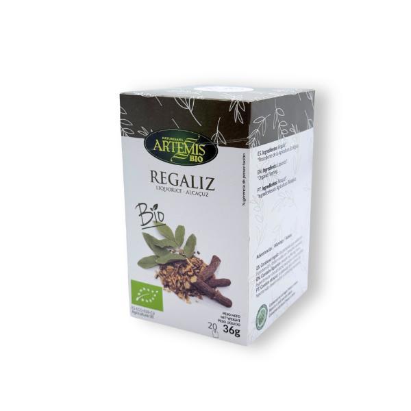INFUSION REGALIZ BIO 36GR 20 BOLSAS (ARTEMIS)
