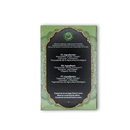 INFUSION CAMOMILA MASSALA BIO 30GR 20 BOLSAS (ARTEMIS)