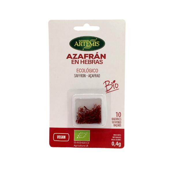 AZAFRAN HEBRAS BLISTER BIO 0.4GR (ARTEMIS)