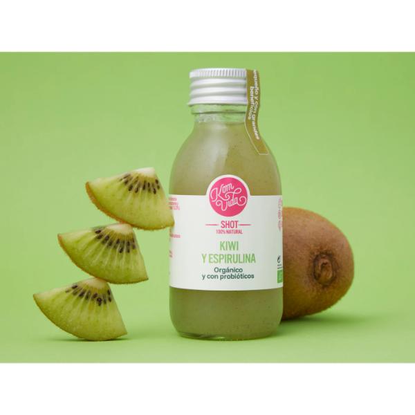 KOMVIDA SHOT KOMBUCHA SUPERGREEN BIO 100ML