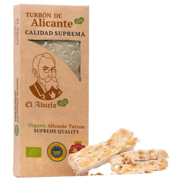 TURRON ALICANTE BIO SIN GLUTEN 200GR (EL ABUELO)