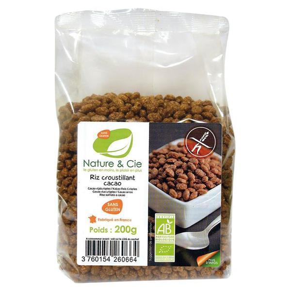 ARROZ HINCHADO CON CHOCO SIN GLUTEN BIO 200G