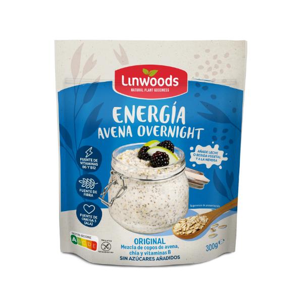 AVENA OVERNIGHT ENERGIA ORIGINAL 300GR (LINWOODS)