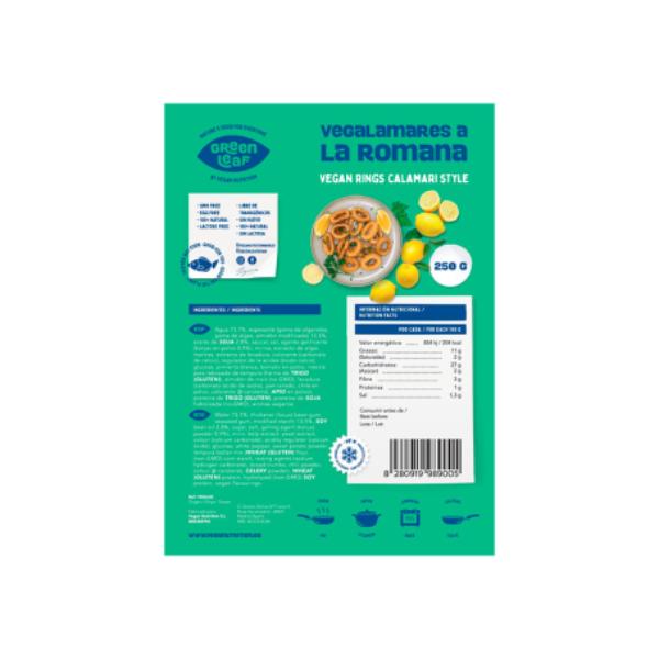 CONGELADO CALAMAR VEGANO 250G (GREEN LEAF)