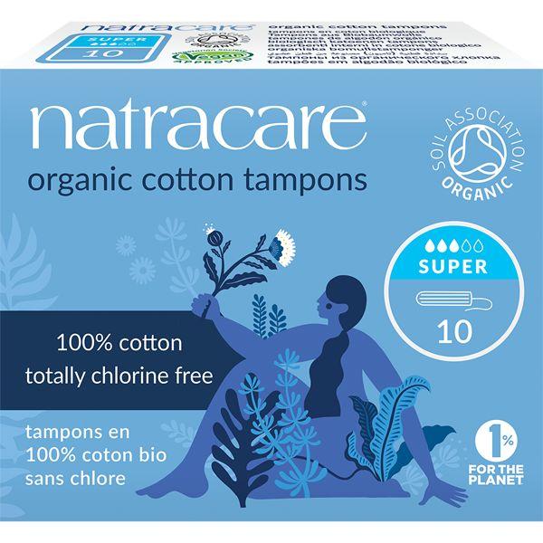 TAMPON SUPER (3/5) ECO 10UD (NATRACARE)