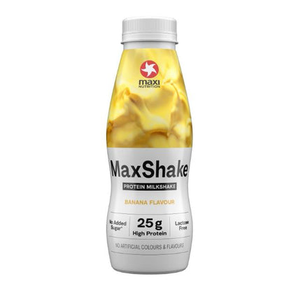 BATIDO PROTEINA (25G) BANANA 330ML SIN LACTOSA (MAXI)