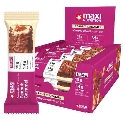 BARRITA PROTEINA CACAHUETE CARAMELO 45G (MAXI)
