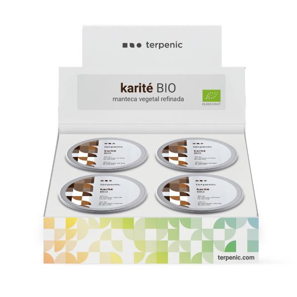 EXPOSITOR MANTECA KARITE BIO USO ORAL 100ML 9UDS (TERPENIC)