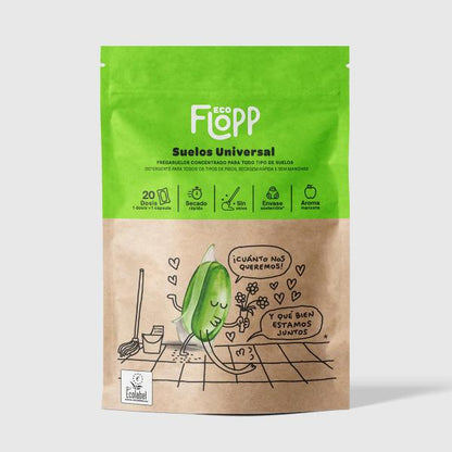 LIMPIASUELOS UNIVERSAL ECO 20 CAPSULAS, 96G (FLOPP)
