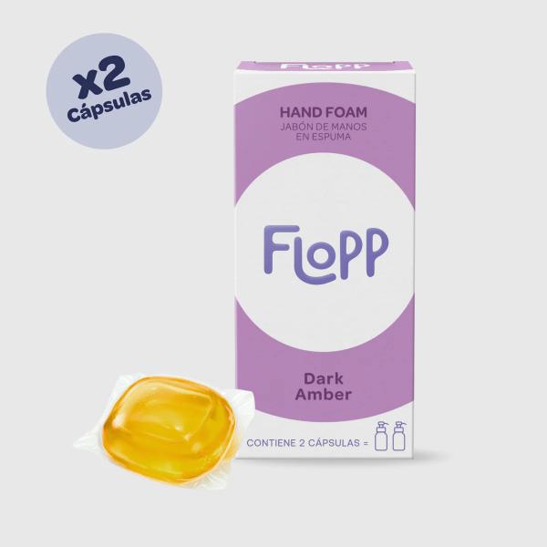 RECAMBIO JABON DE MANOS AMBER 2 CAPSULAS 35G (FLOPP)