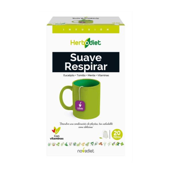 INFUSION SUAVE RESPIRAR 20 BOLSAS 30G  (HERBADIET)