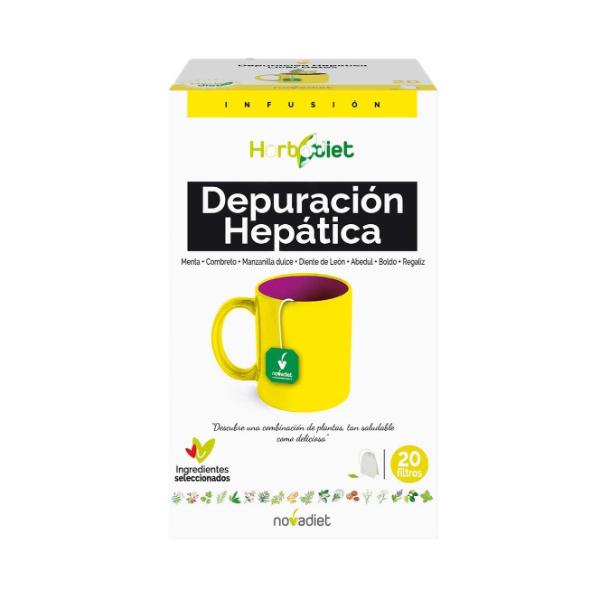 INFUSION DEPURACION HEPATICA 20 BOLSAS 30G (NOVADIET)