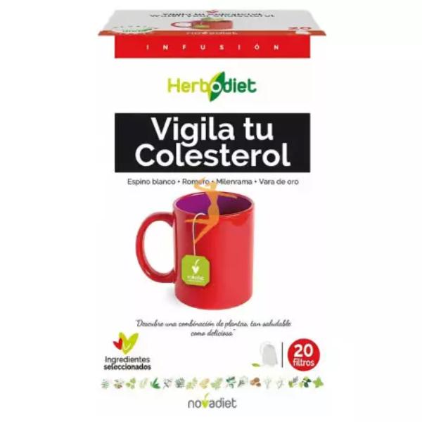 INFUSION VIGILA TU COLESTEROL 20 BOLSAS 30G  (HERBADIET)