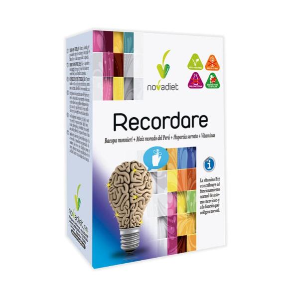 RECORDARE 30 CAPSULAS VEGETALES 16GR (NOVADIET)