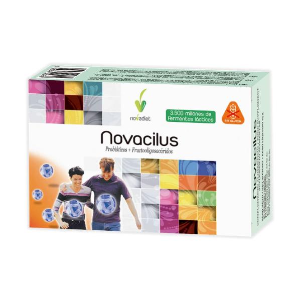 NOVACILUS PROBIOTICO 30 CAPSULAS VEGETALES 15GR (NOVADIET)