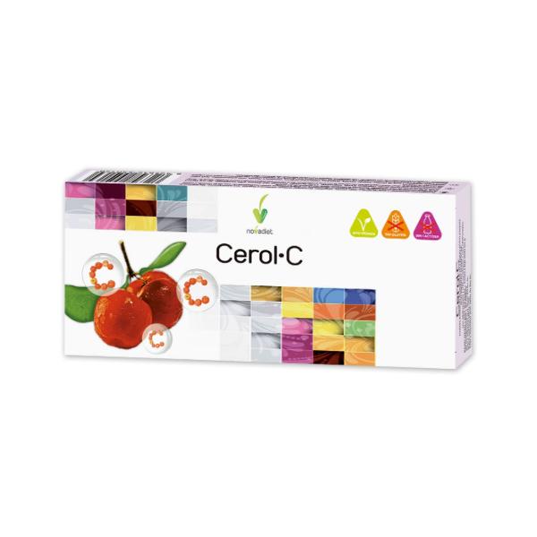 CEROL C (VITAMINA C) 30 COMPRIMIDOS MASTICABLES 54GR (NOVADIET)