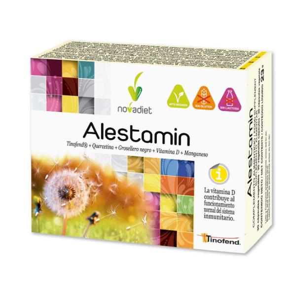ALESTAMIN 30 CAPSULAS VEGETALES 24GR (NOVADIET)
