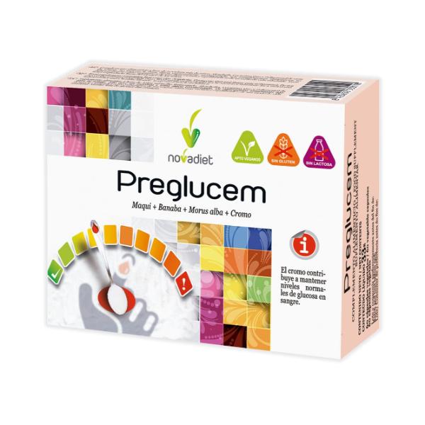 PREGLUCEM 60 CAPSULAS 33GR (NOVADIET)