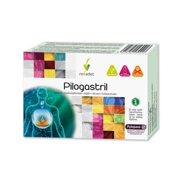 PILOGASTRIL 30 COMPRIMIDOS MASTICABLES 36GR (NOVADIET)