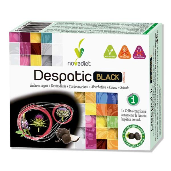 DESPATIC BLACK 60 CAPSULAS VEGETALES 46GR (NOVADIET)