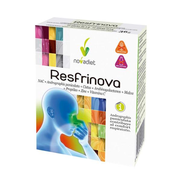 REFRINOVA 12 STICKS DE 3G - 36GR (NOVADIET)
