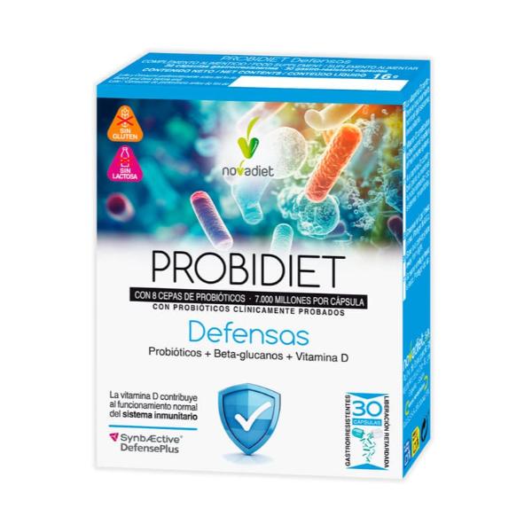 PROBIDIET DEFENSAS 30 CAPS GASTRORRESISTENTES 16GR (NOVADIET)