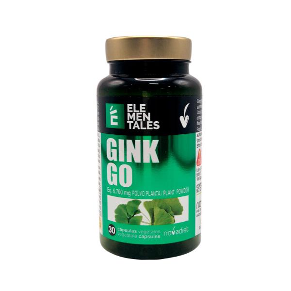 GINKGO 30 CAPSULAS VEGETALES 16GR (NOVADIET)