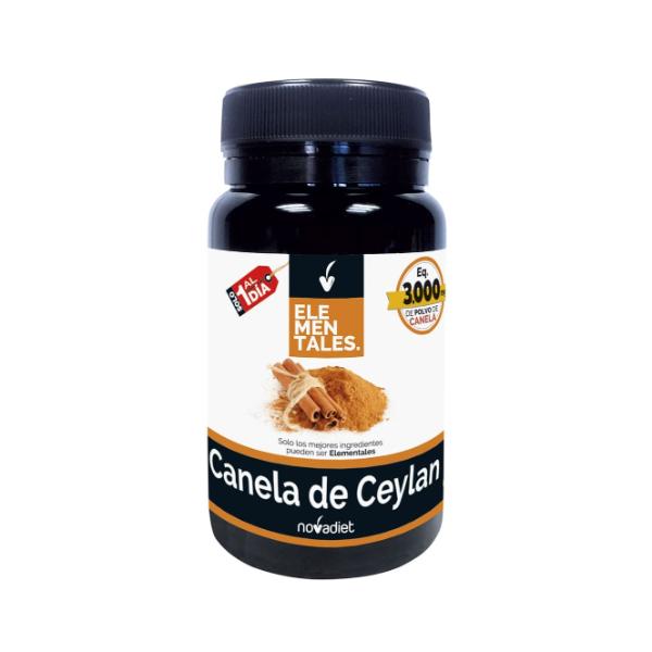 CANELA DE CEYLAN 30 CAPSULAS 24GR (NOVADIET)